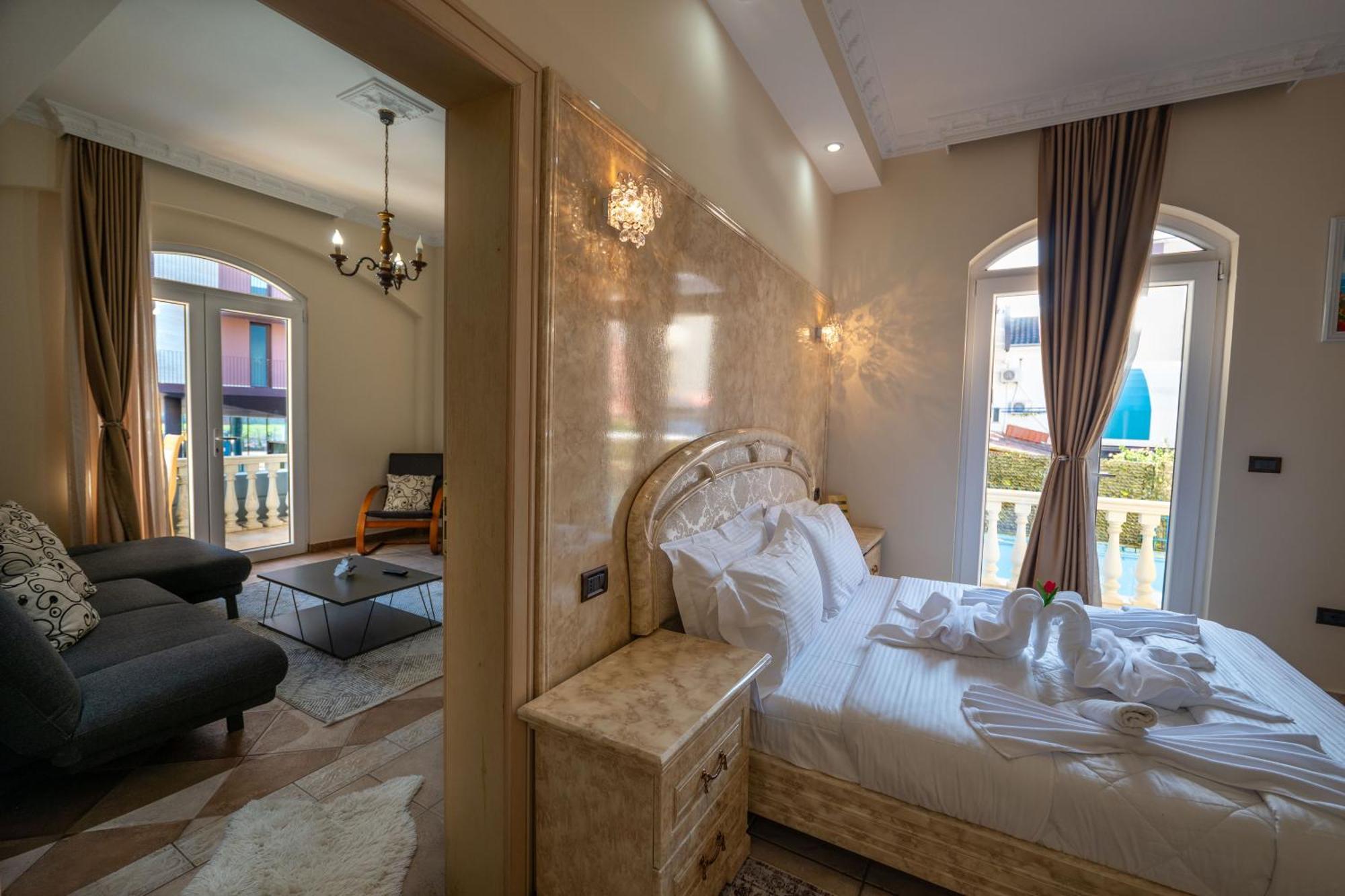 Olimpic Hotel Tirana Buitenkant foto